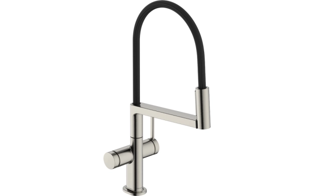 hansgrohe Talis Select M54 PowderSpray (72861800) – полу-професионален кухненски смесител с 3 струи